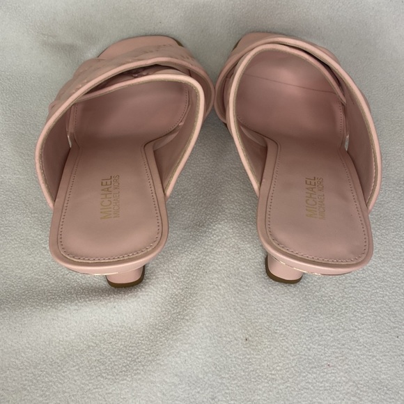 NWOT Michael Kors Gideon Mule Smoky Rose size 7 - Picture 5 of 5
